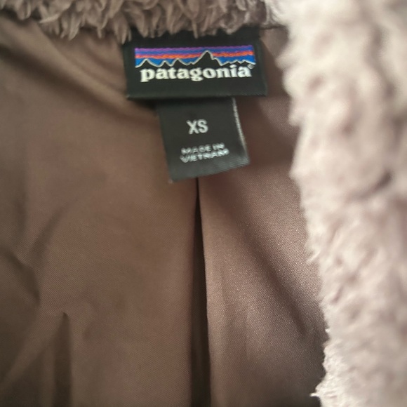 Patagonia fuzzy vest XS women’s dusky pink - Picture 2 of 2